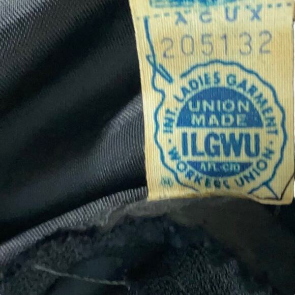 Vintage Gale Mitchell Designer 90's Black One Shoulder Dress w/ 100% Silk Sash - Picture 10 of 10